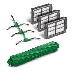 Kit spazzole aspirapolvere irobot roomba kit di ricarica verde