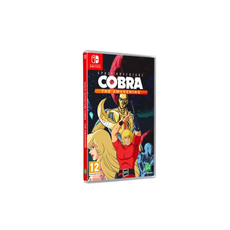 Videogioco microids avventura spaziale cobra the awaken per nintendo