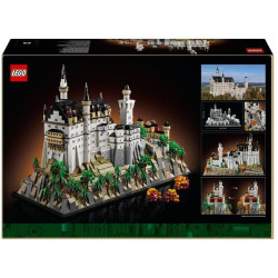 Gioco da costruzione lego architecture castello di neuschwanstein
