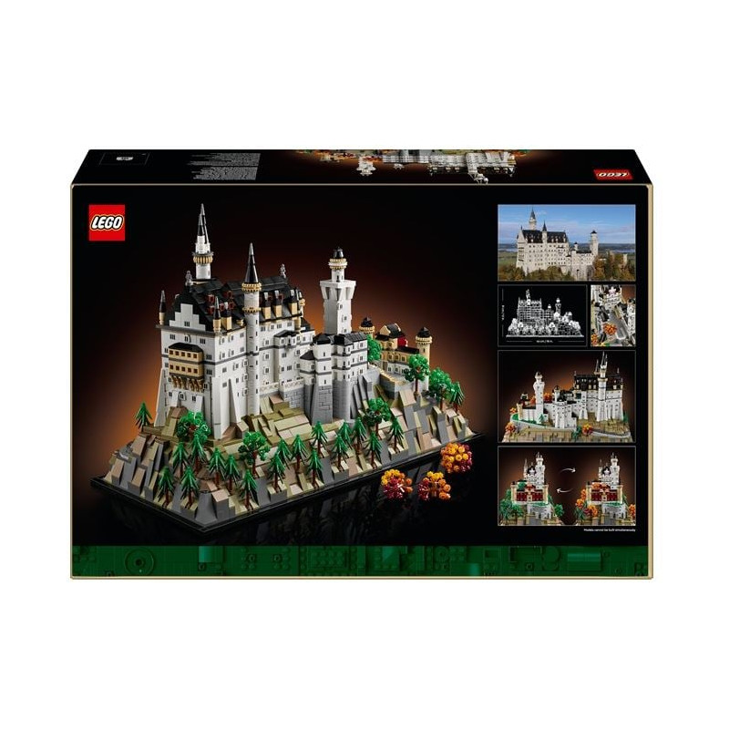 Gioco da costruzione lego architecture castello di neuschwanstein