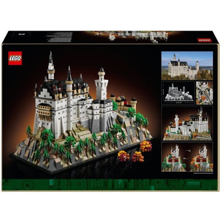 Gioco da costruzione lego architecture castello di neuschwanstein