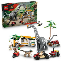 Gioco da costruzione lego jurassic world missione di tracciamento
