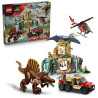 Gioco da costruzione lego jurassic world missione aerea spinosaurus