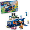 Gioco da costruzione lego sonic camion di comando del team sonic