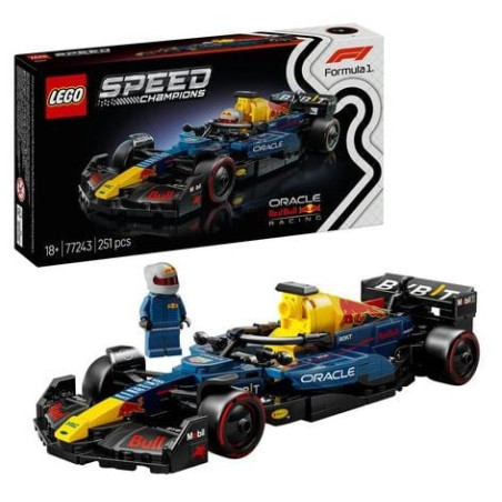 Gioco da costruzione lego speed champions auto da corsa oracle red