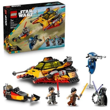 Gioco da costruzione lego star wars snowspeeder bruciatore di forza