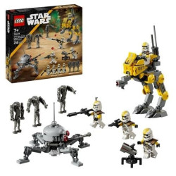 Gioco da costruzione lego star wars battaglia dei soldati cloni del