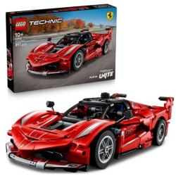 Gioco da costruzione lego technic ferrari fxx k rosso/nero 897pz