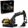 Gioco da costruzione lego technic escavatore ibrido volvo ec500 multicolore