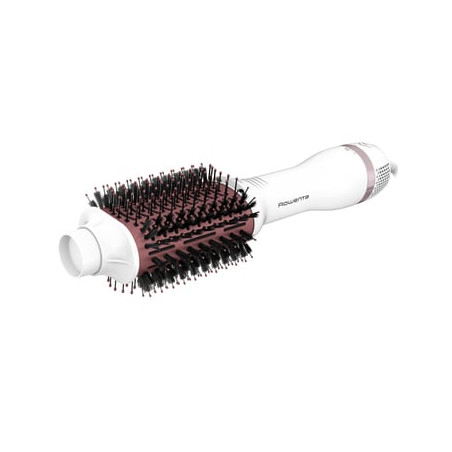 Spazzola ad aria calda rowenta cf6135f0 800w rosa/bianco [cf6135f0]