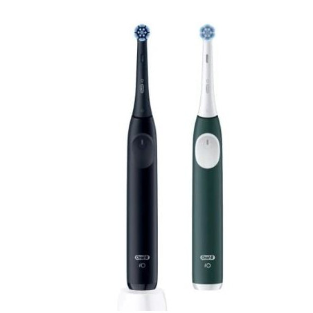 Spazzolino braun oral-b io 2 nero/verde 2pz [8700216611909]