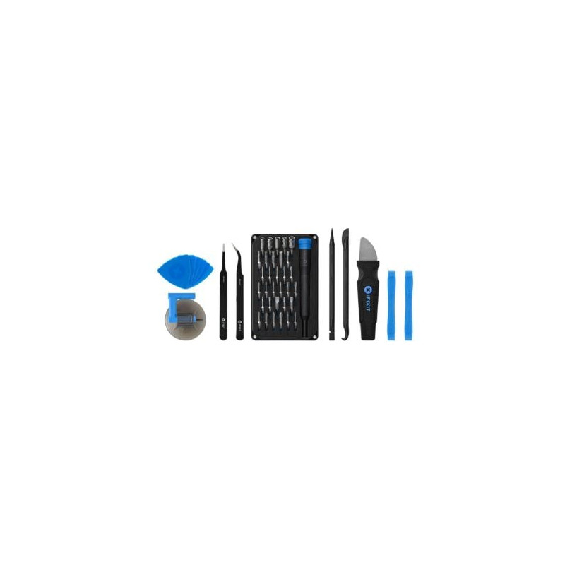 Set di attrezzi ifixit pro tech go toolkit per riparazioni nero/blu