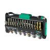Set di punte cacciavite wera tool-check 1 nero/verde 38pz [05049050001]