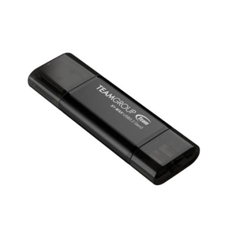 Pen drive 256gb team group x1 max 2in1 2x usb tipo a/c fino 1000mbps