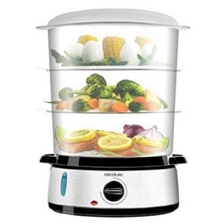 Vaporiera cecotec vapovita 3000 9l 800w grigio [4109]