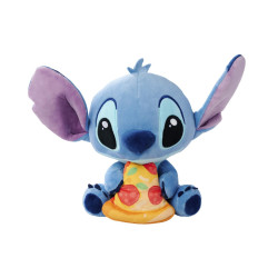 Peluche simba toys disney stitch con pizza 25cm multicolore [6315870514]