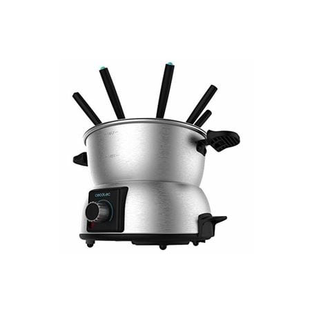 Set fonduta elettrico cecotec fun gourmetfondue con 8 forchette 1000w
