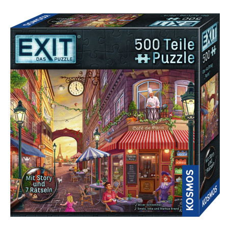 Puzzle kosmos exit il puzzle: la missione "parigi" multicolore