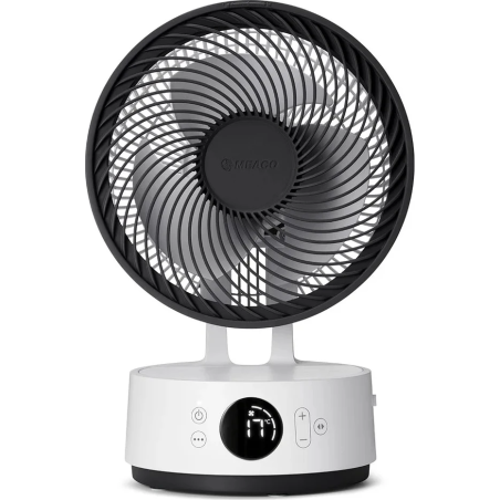 Ventilatore da tavolo meaco fan sefte 8 18w bianco