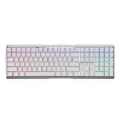Tastiera gaming cherry mx 3.0s wireless/bluetooth bianco [g80-3872ljbde-0]