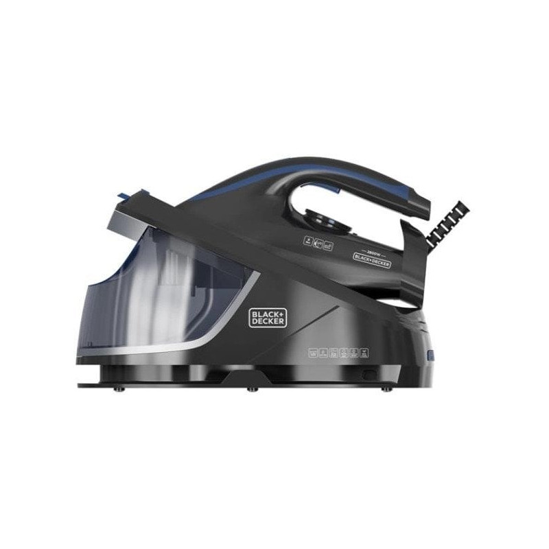 Ferro da stiro a caldaia black+decker bxss2800e 1.4l 120g/min 8 bar