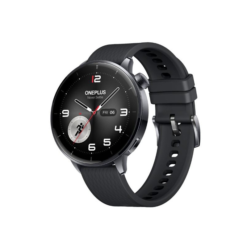 Smartwatch oneplus watch 3 43mm nero/acciaio