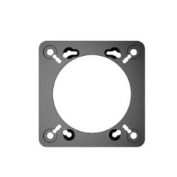 Piastra adattatrice moza racing argento