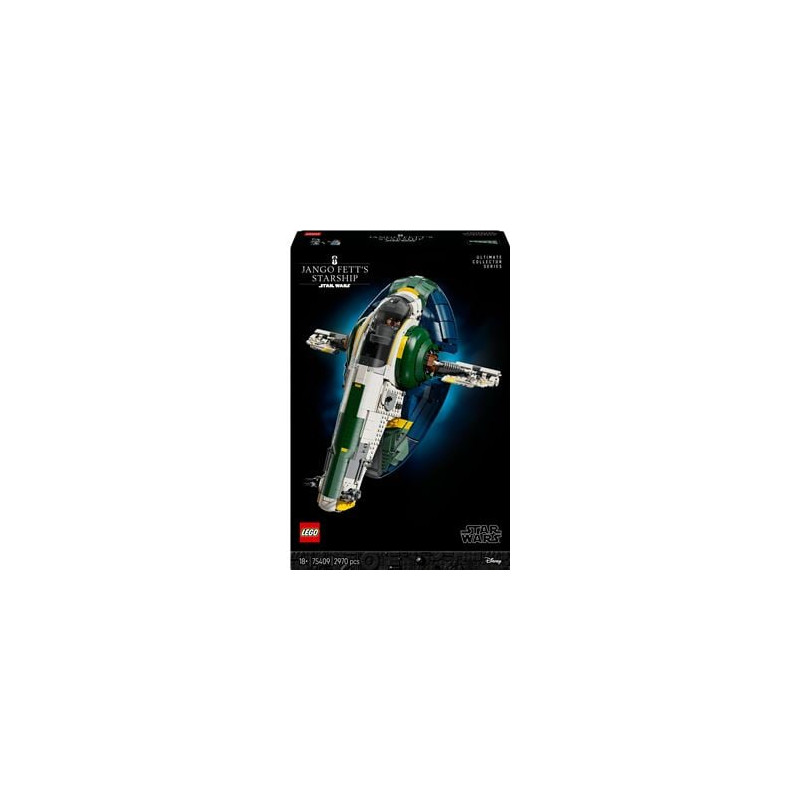 Kit di costruzione lego star wars 75409 astronave firespray-class