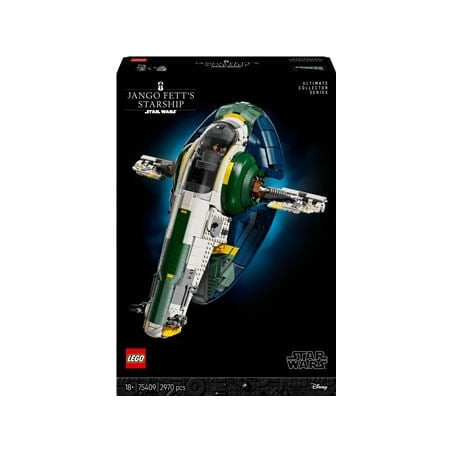 Kit di costruzione lego star wars 75409 astronave firespray-class