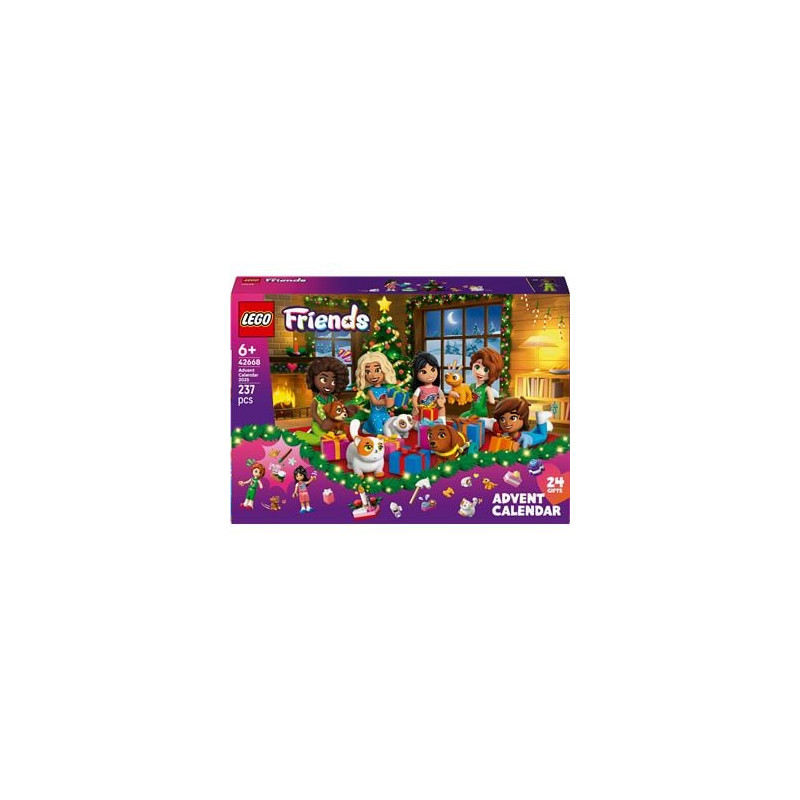 Gioco creativo lego 42668 friends calendario dell'avvento 2025