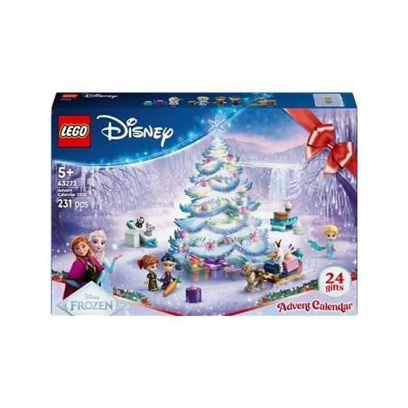 Gioco creativo lego 43273 disney frozen calendario dell'avvento