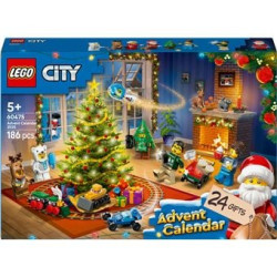 Gioco creativo lego 60475 city calendario dell'avvento 2025 multicolore