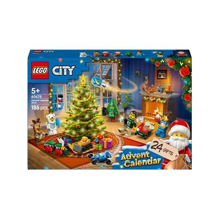 Gioco creativo lego 60475 city calendario dell'avvento 2025 multicolore