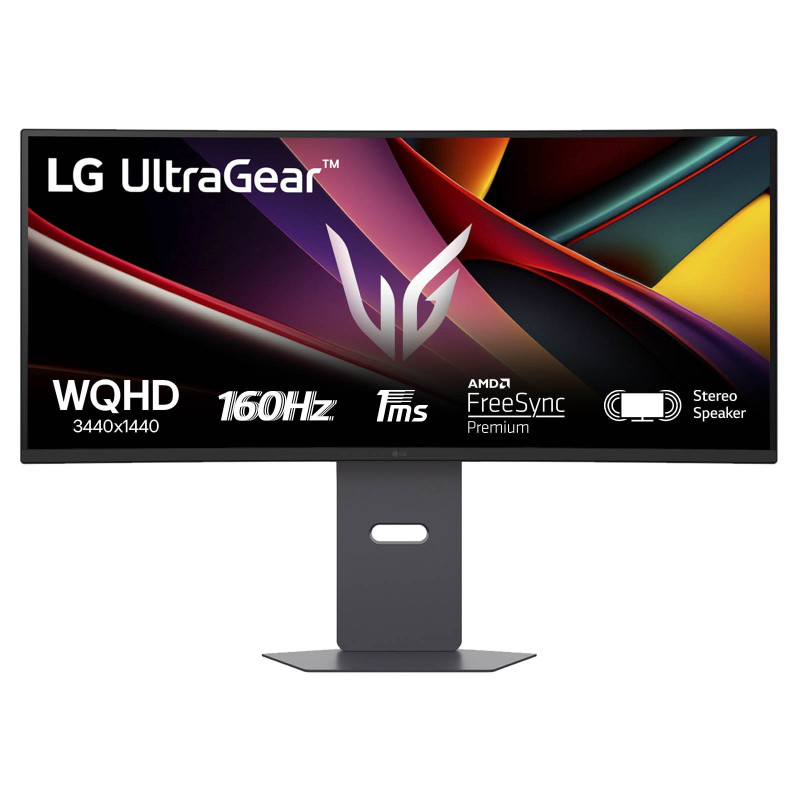 Monitor led 34" lg 34g600a-b wqhd 3440x1440p 5ms classe