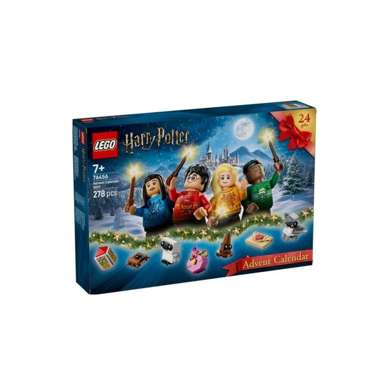 Calendario dell'avvento lego harry potter 2025 multicolore 278pz