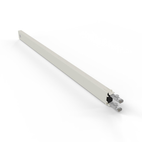 Cassetto cavi patchbox 30ru cat.6a stp grigio