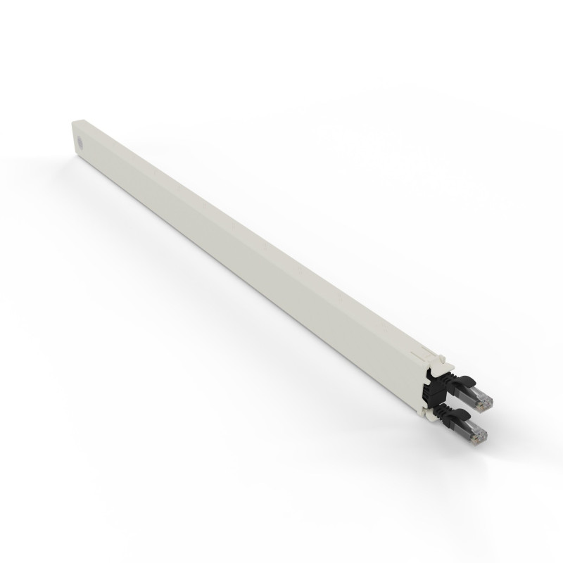 Cassetto cavi patchbox 30ru cat.6a utp nero