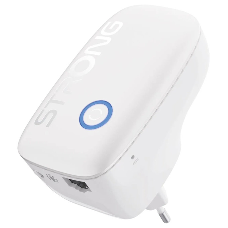 Ripetitore strong dual band 1200mbit wi-fi 97.5x65x58.6mm bianco