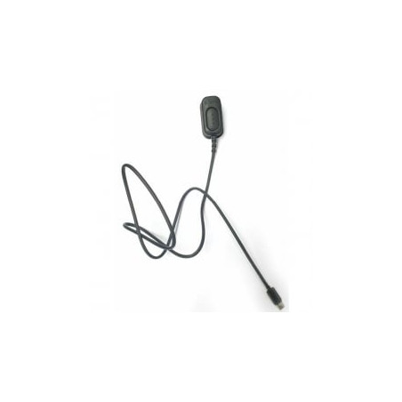 Cavo adattatore zebra con pulsante ptt integrato da usb-c a 3.5mm