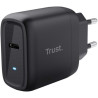 Caricabatteria trust maxo 45w usb-c gan nero [25521]