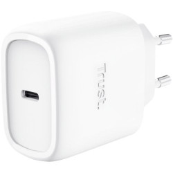 Caricabatteria trust maxo 45w usb-c gan bianco [25522]