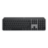 Tastiera logitech mx keys s wireless bluetooth qwerty per mac grigio