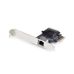 Scheda di rete startech.com pcie gigabit 5000mbps a 1 porta nero/argento