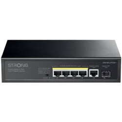 Switch strong non gestito 4 porte gigabit ethernet 10/100/1000 [sw5011poe+]