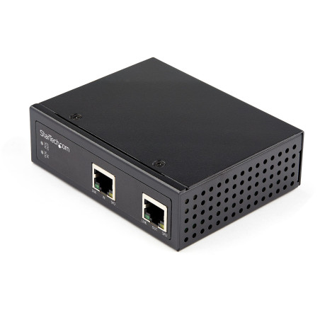 Ripetitore/extender startech.com gigabit poe nero [poeext1g60w]