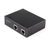 Ripetitore/extender startech.com gigabit poe nero [poeext1g60w]