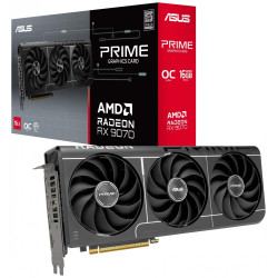 Scheda video amd asus radeon rx 9070 prime oc evo 16gb gddr6 256bit