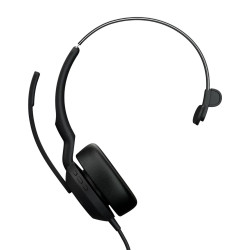 Cuffie jabra gn evolve2 50 a padiglione per ufficio con microfono