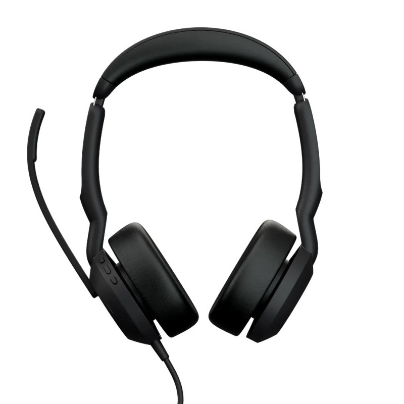 Cuffie jabra gn evolve2 50 a padiglione per ufficio con microfono