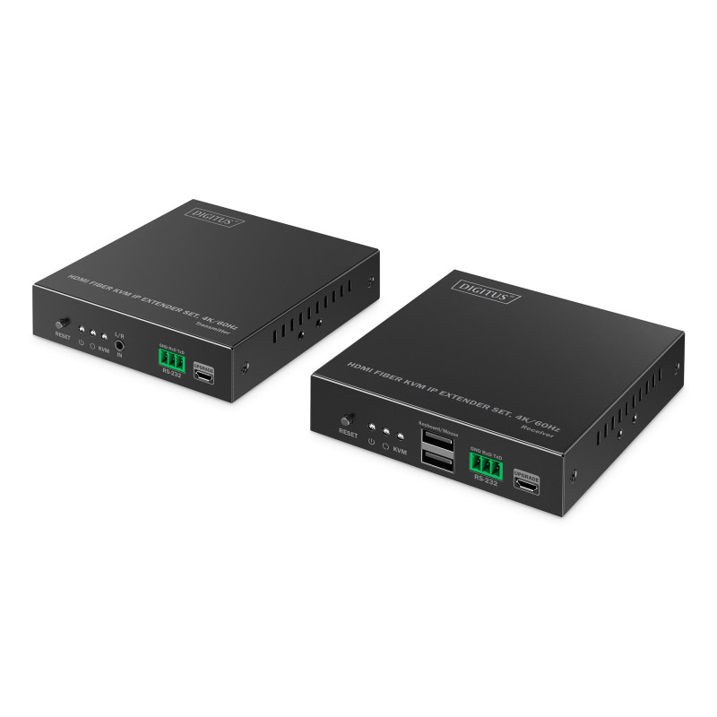 Set extender hdmi digitus trasmettitore/ricevitore cablato 4k/60hz